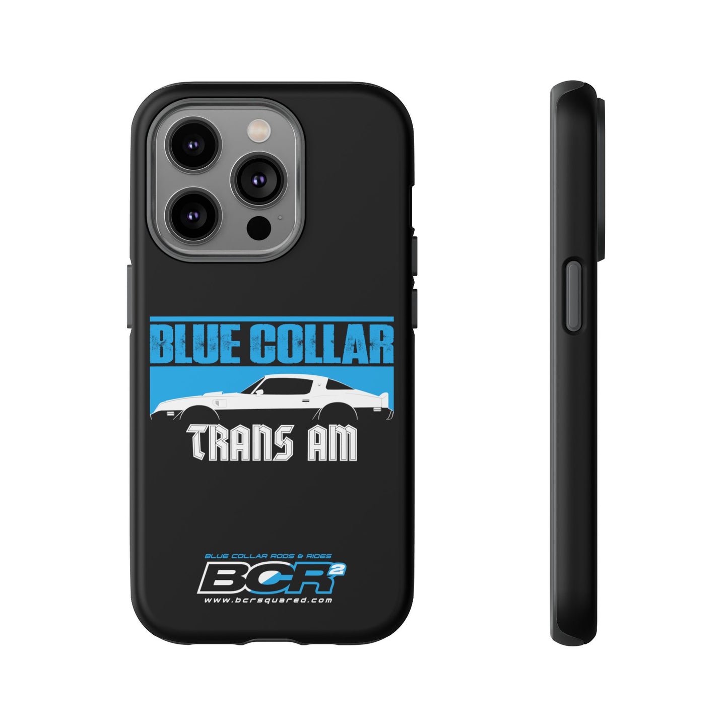 Blue Collar Black Phone Case