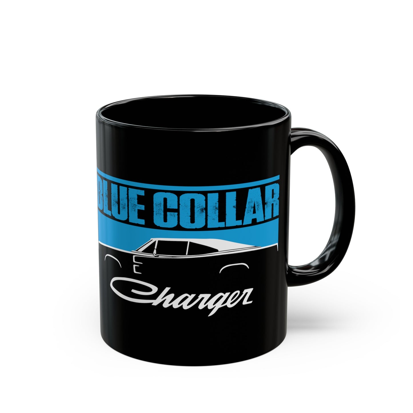 Blue Collar Charger Coffee Mug