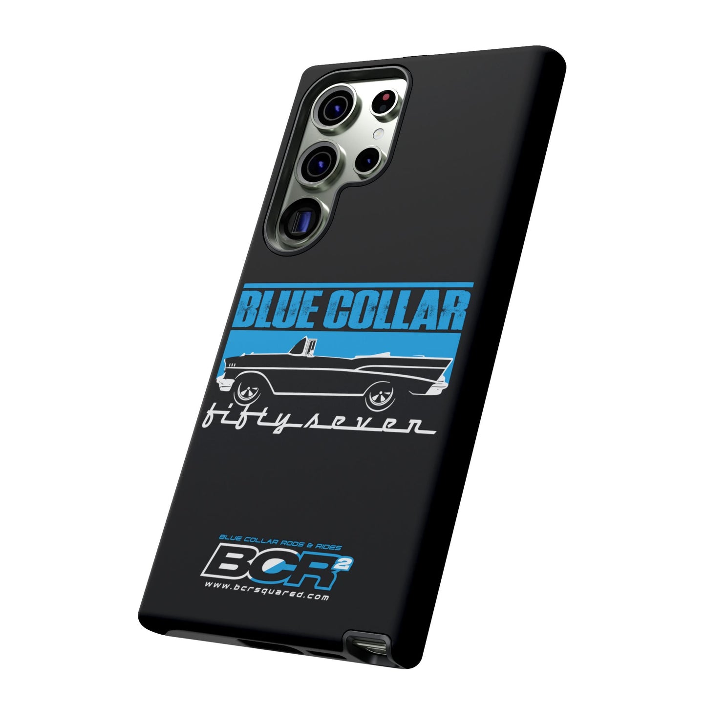 Blue Collar Fifty Seven Black Phone Case