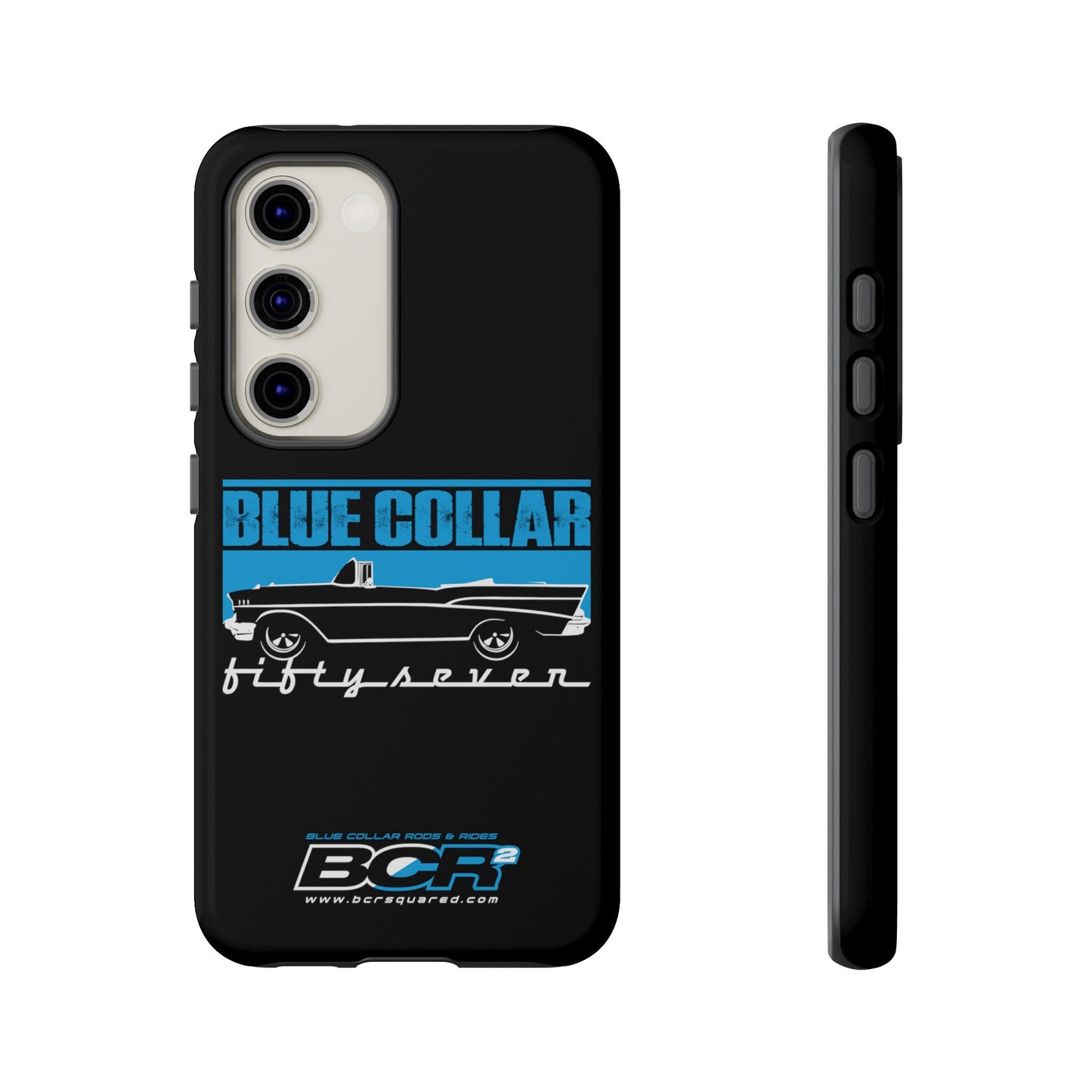 Blue Collar Fifty Seven Black Phone Case