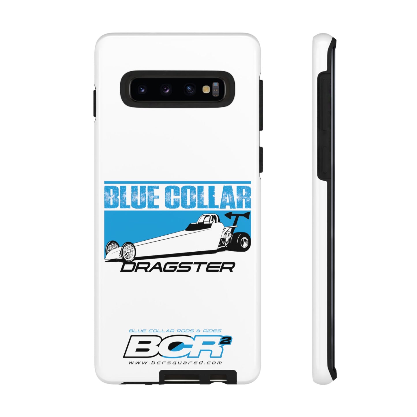 Blue Collar Dragster Phone Cases