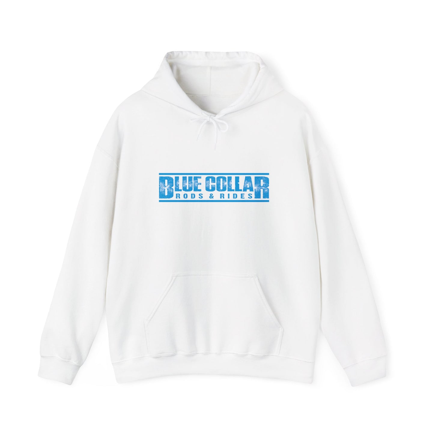 Blue Collar Block Logo Hoodie