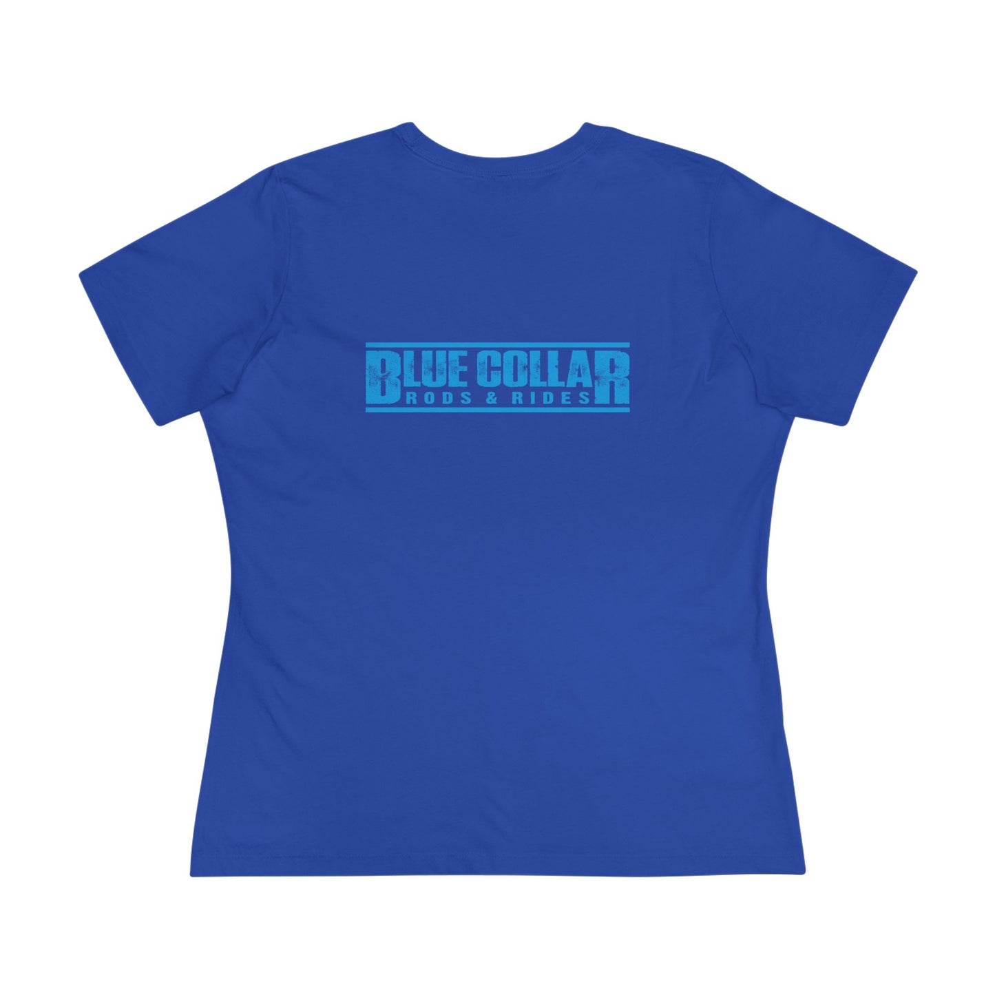 Blue Collar Block Logo Women's Tee