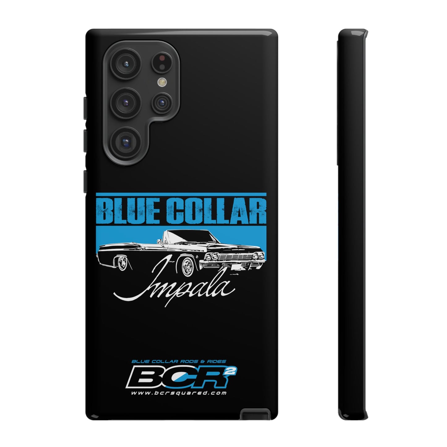 Blue Collar Impala Black Phone Cases