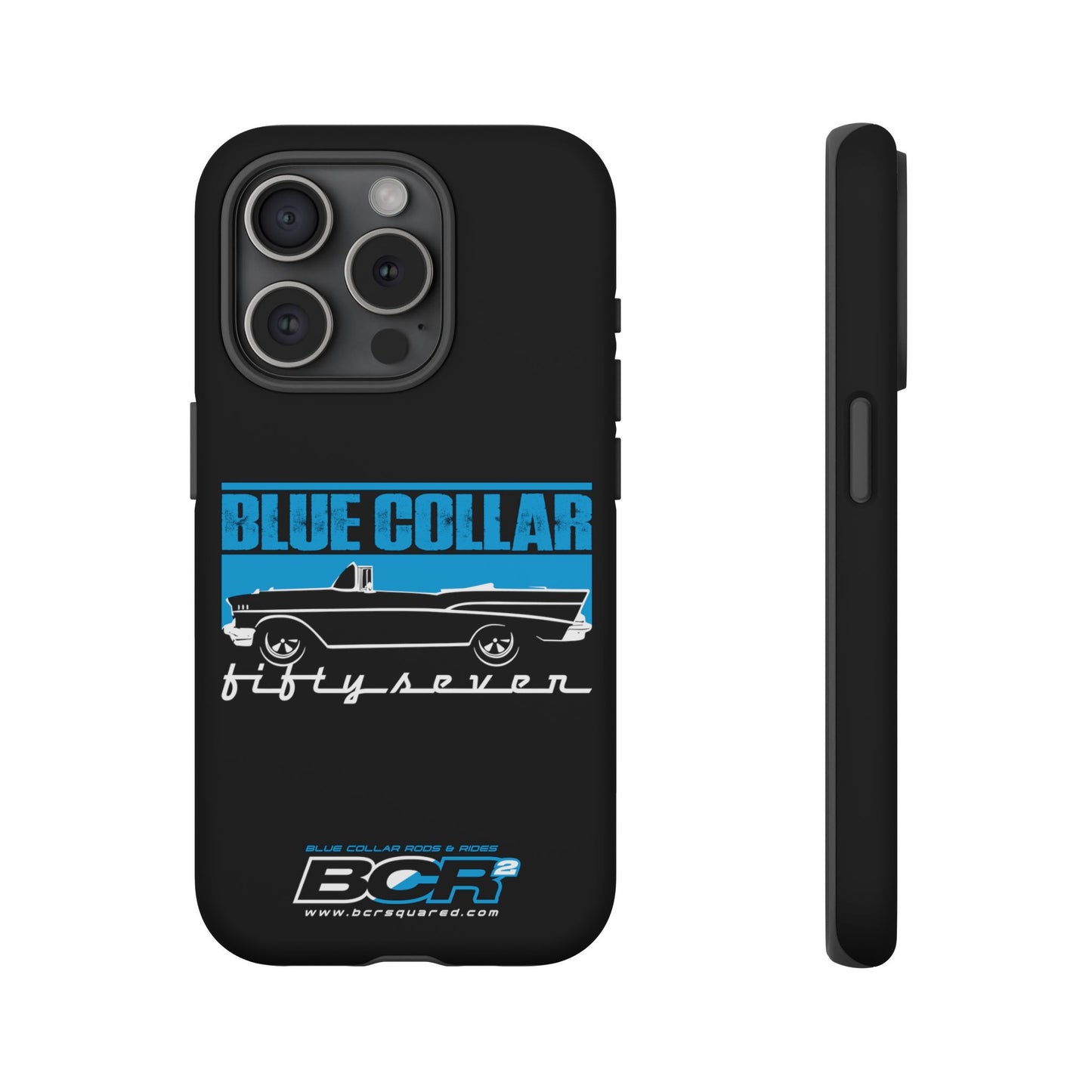 Blue Collar Fifty Seven Black Phone Case