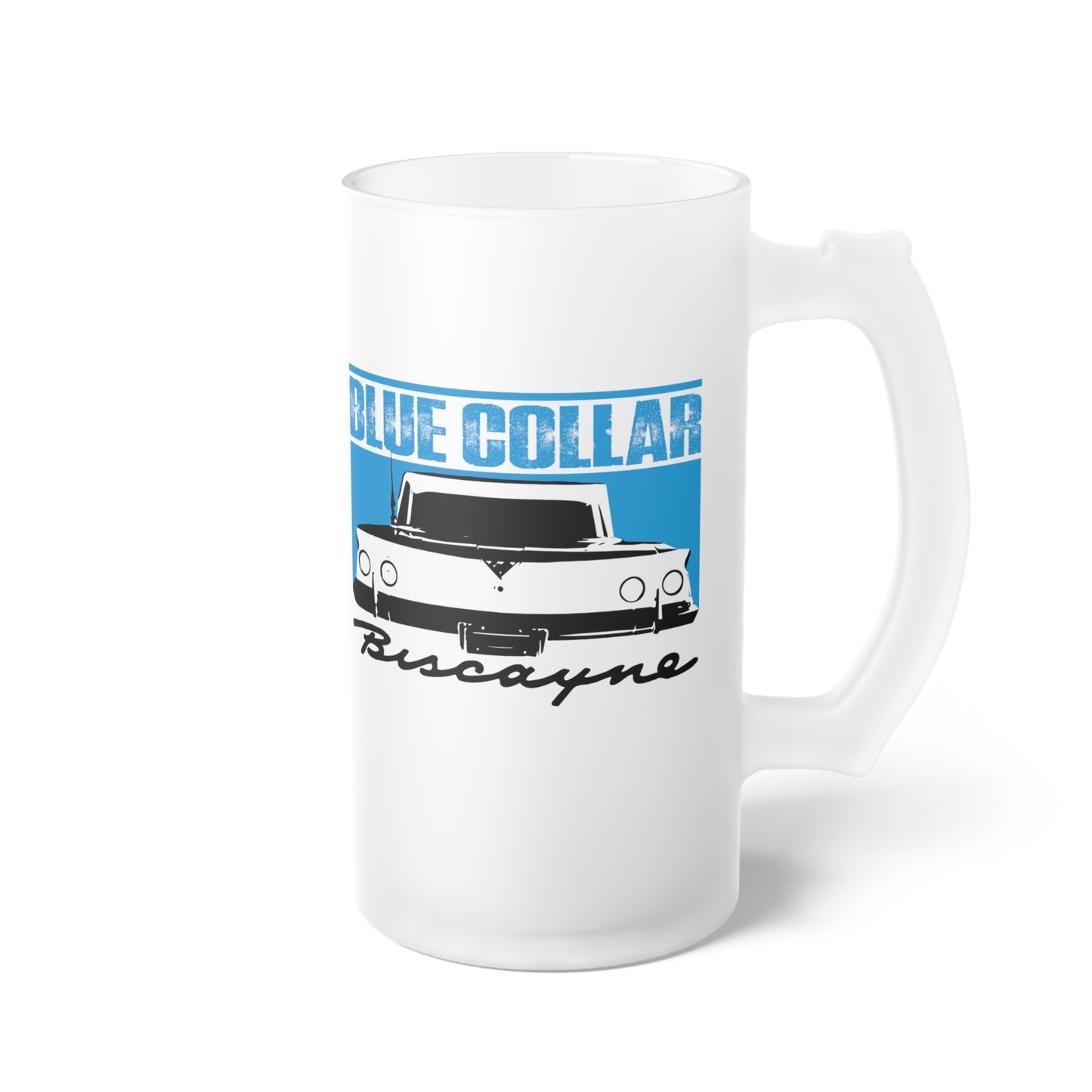 Blue Collar Biscayne Frosted Beer Mug