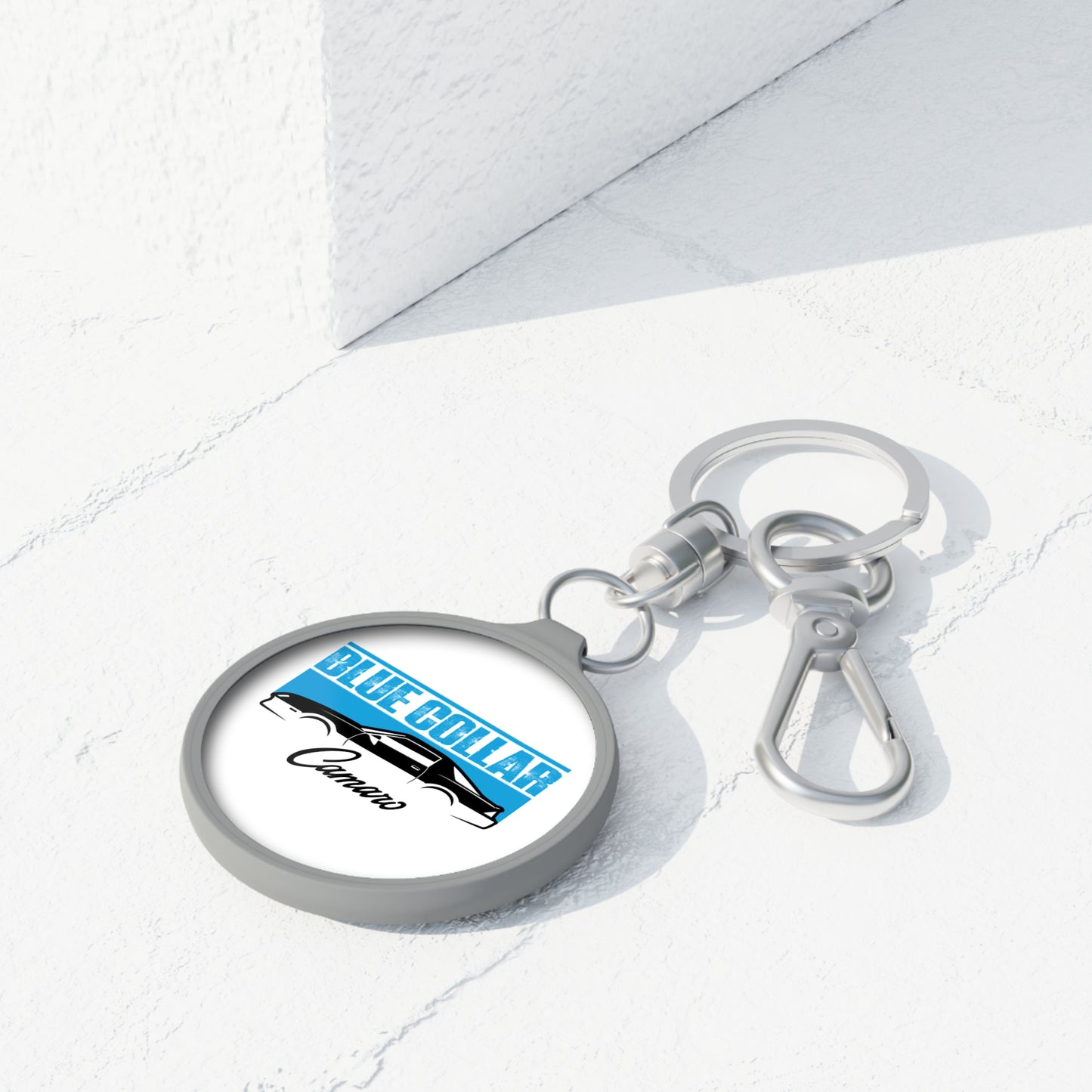 Blue Collar 3rd Gen Camaro Keychain