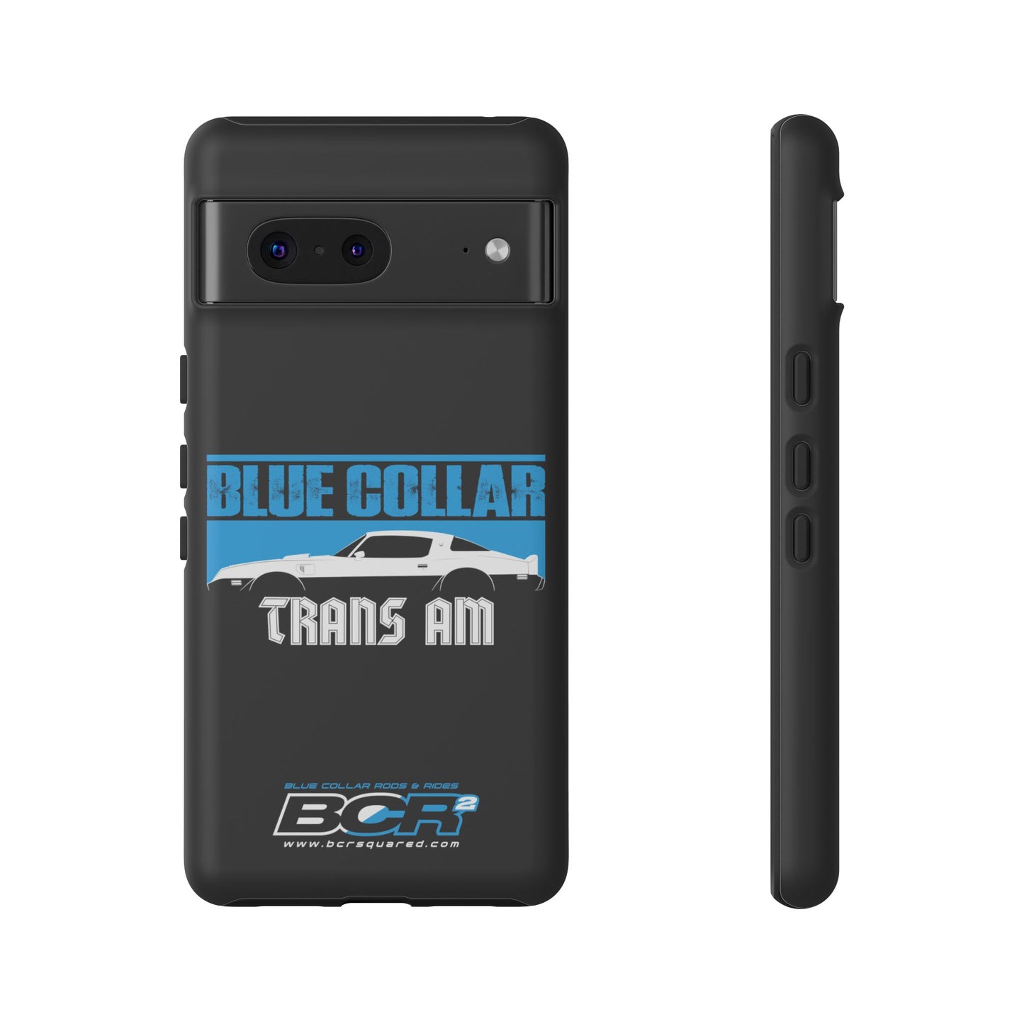 Blue Collar Black Phone Case