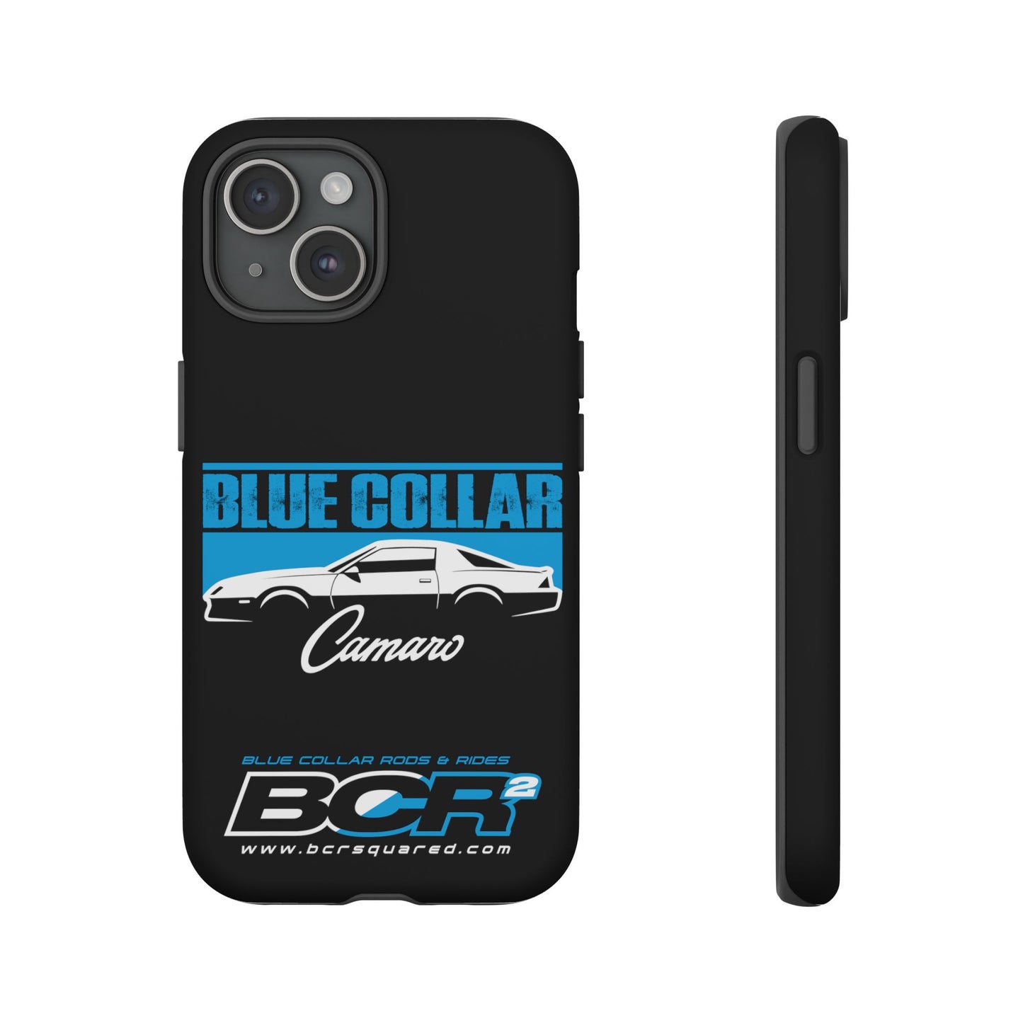 Blue Collar 3rd Gen Camaro Black Phone Cases