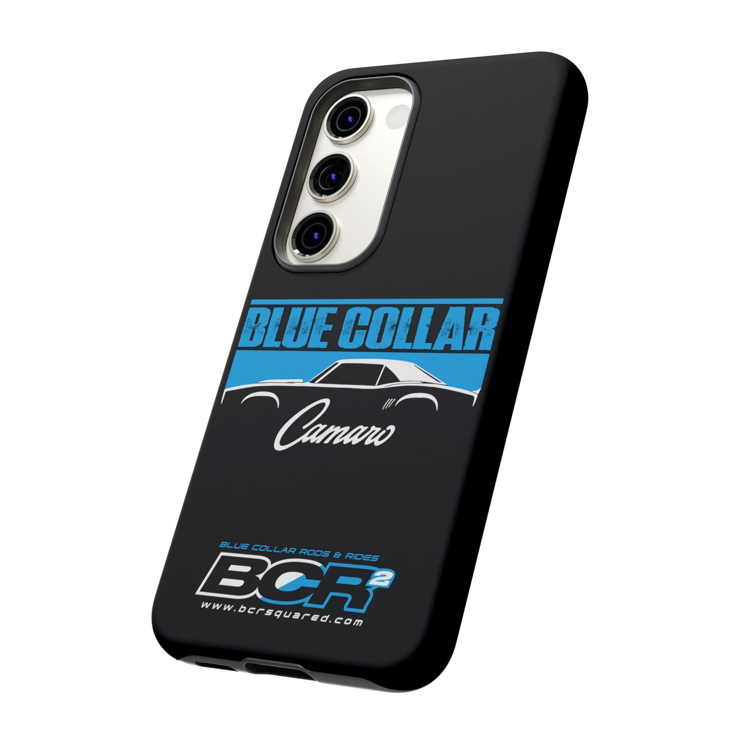 Blue Collar 1st Gen Camaro Black Phone Cases