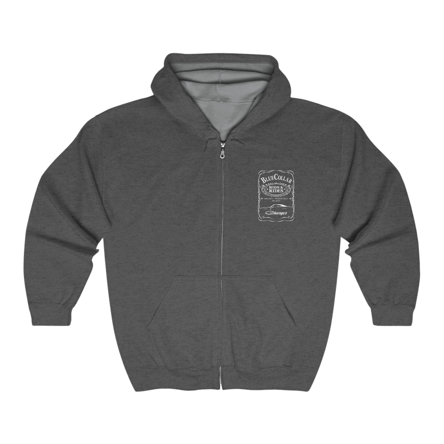 BC JD Charger Zip Up Hoodie