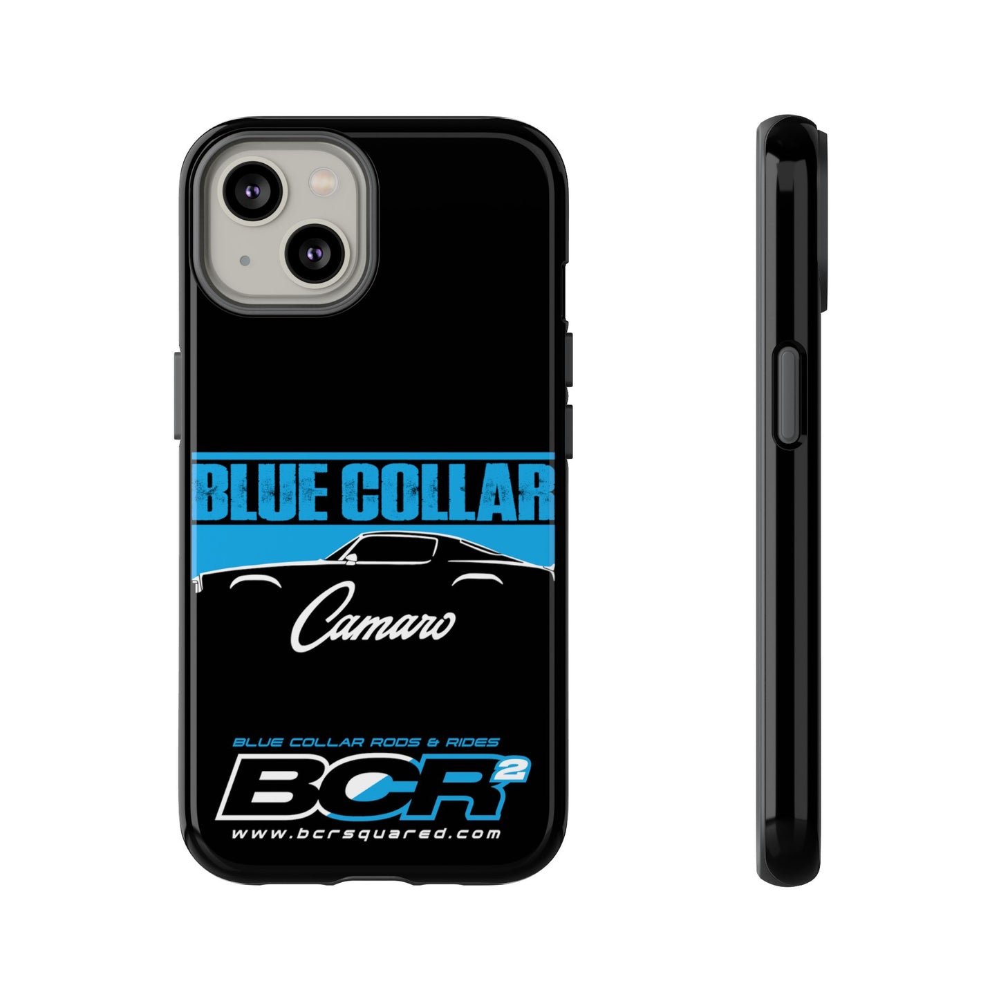 Blue Collar 2nd Gen Camaro Black Phone Cases