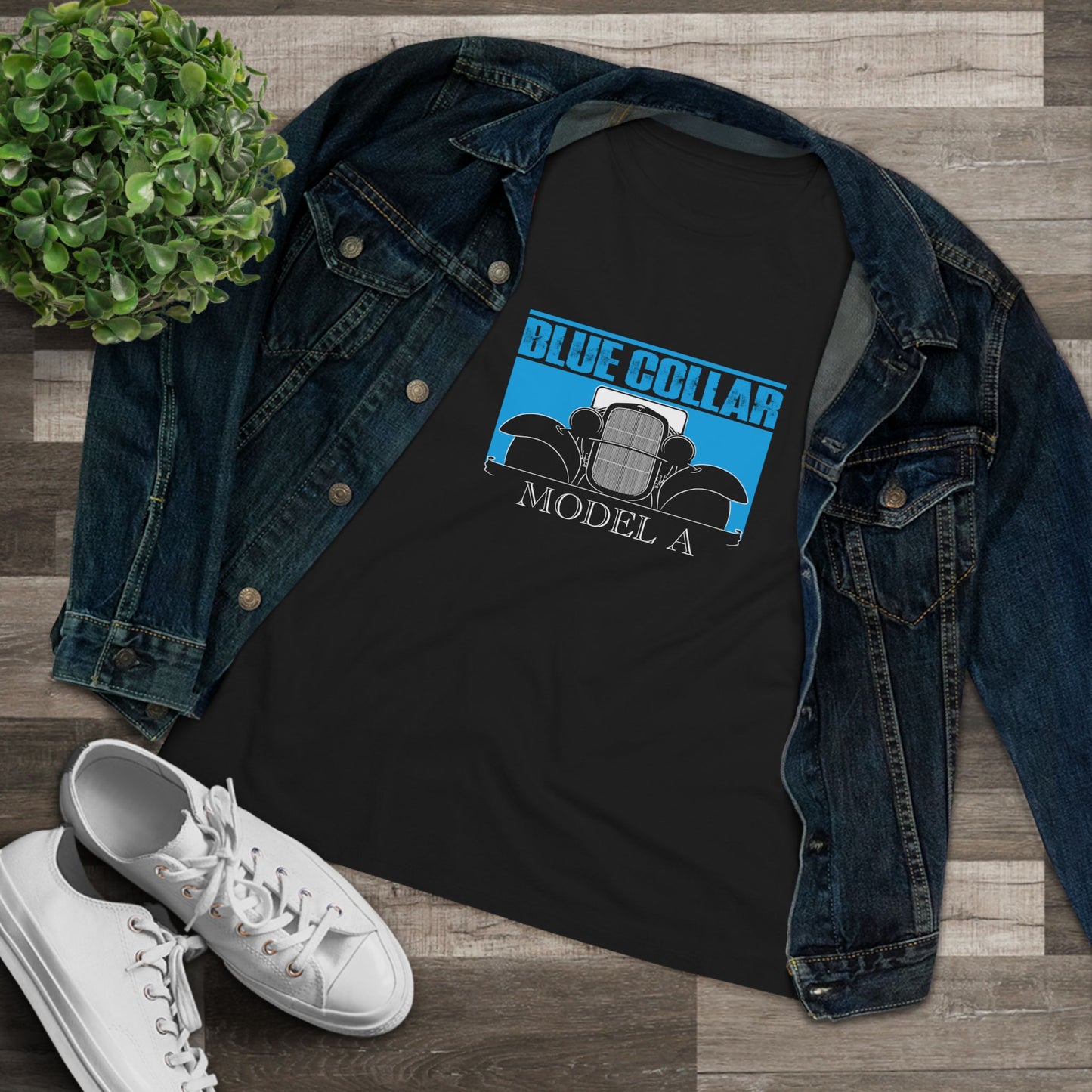 Blue Collar Model A Women's Tee