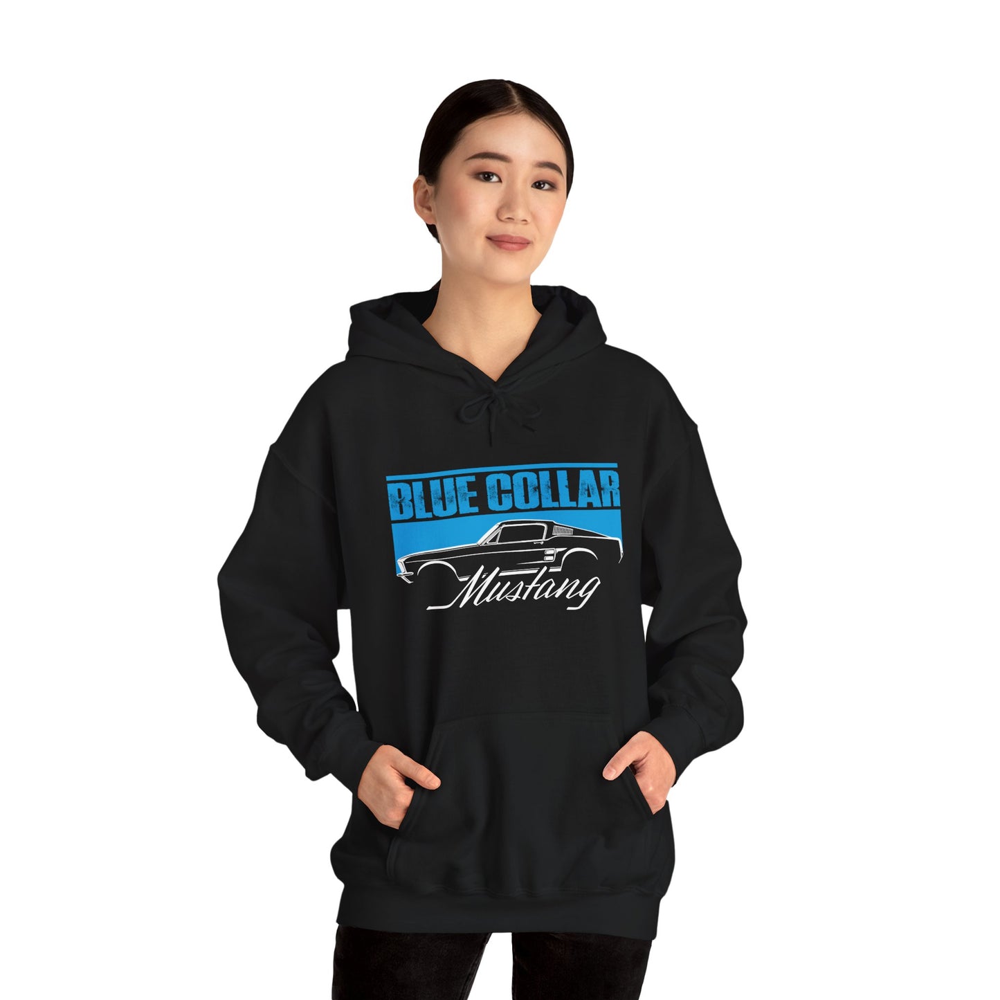 Blue Collar Mustang Hoodie