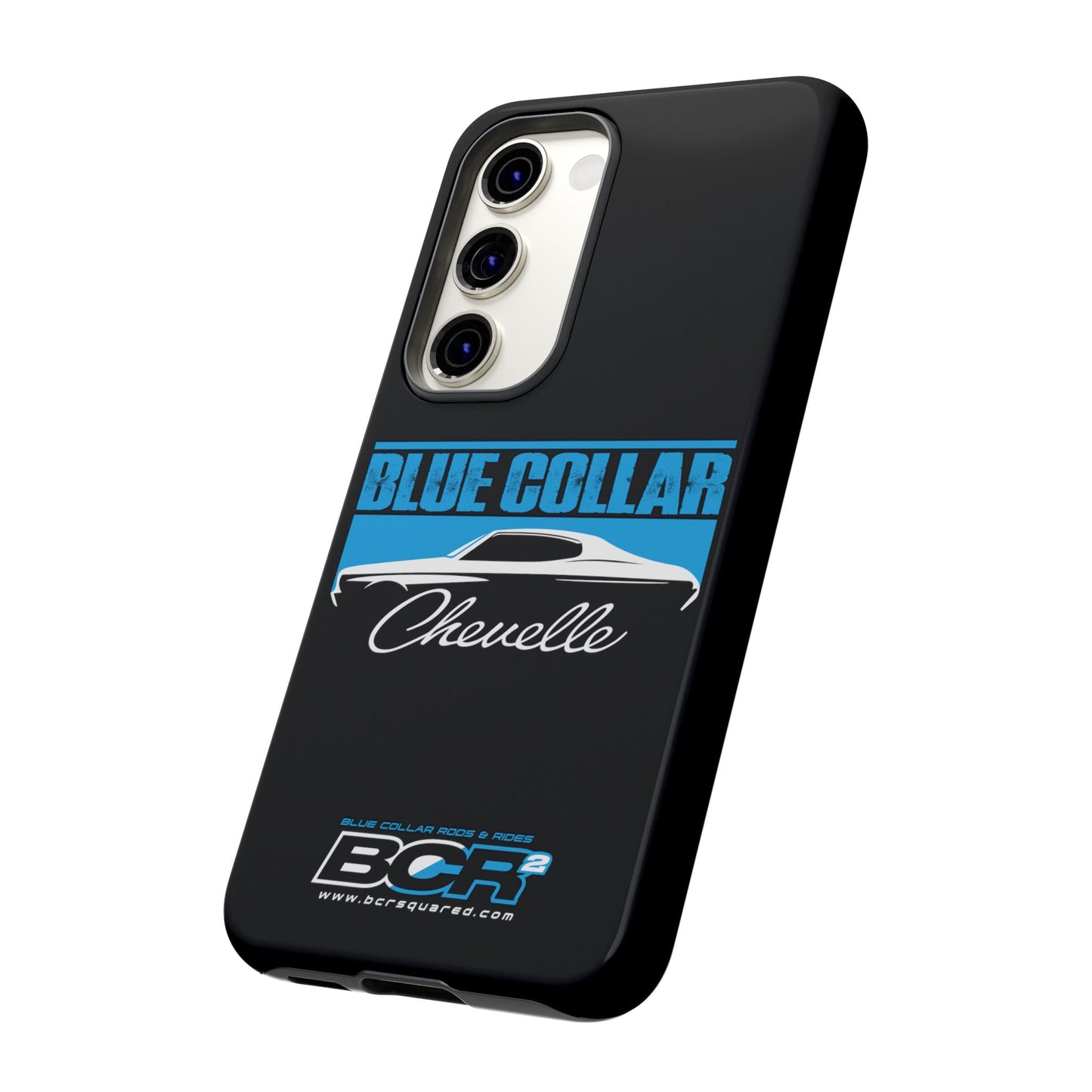 Blue Collar Chevelle Black Phone Case