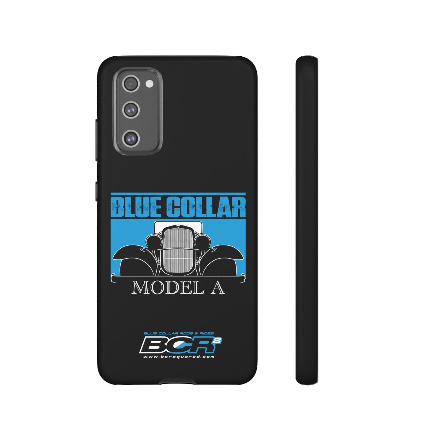 Blue Collar Model A Black Phone Case