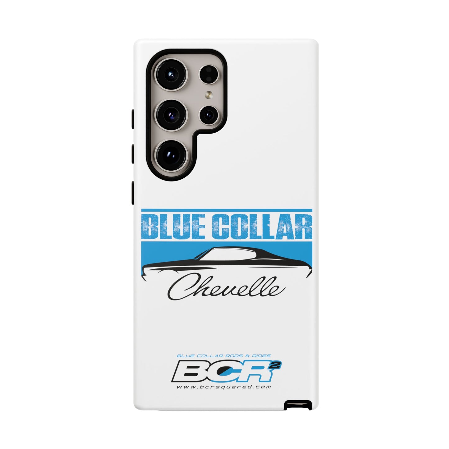 Blue Collar Chevelle White Phone Case