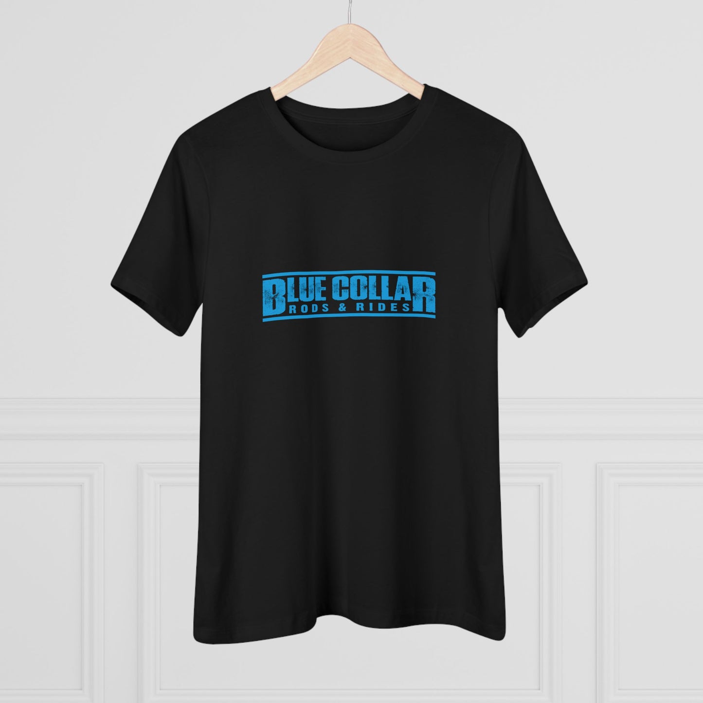 Blue Collar Block Logo Women's Tee