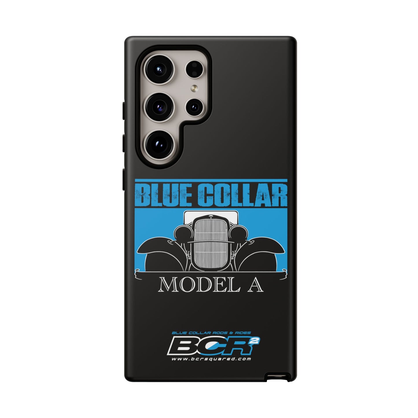 Blue Collar Model A Black Phone Case