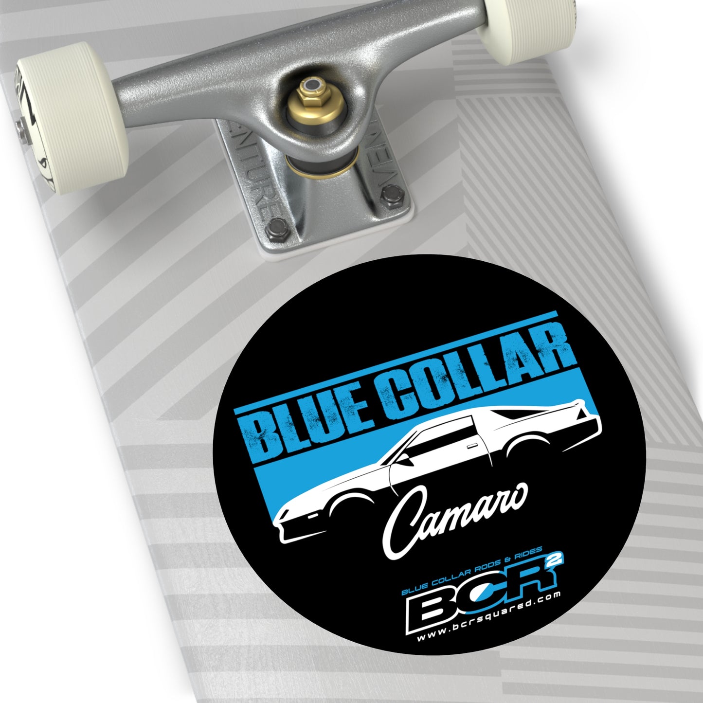 Blue Collar 3rd Gen Camaro Sticker