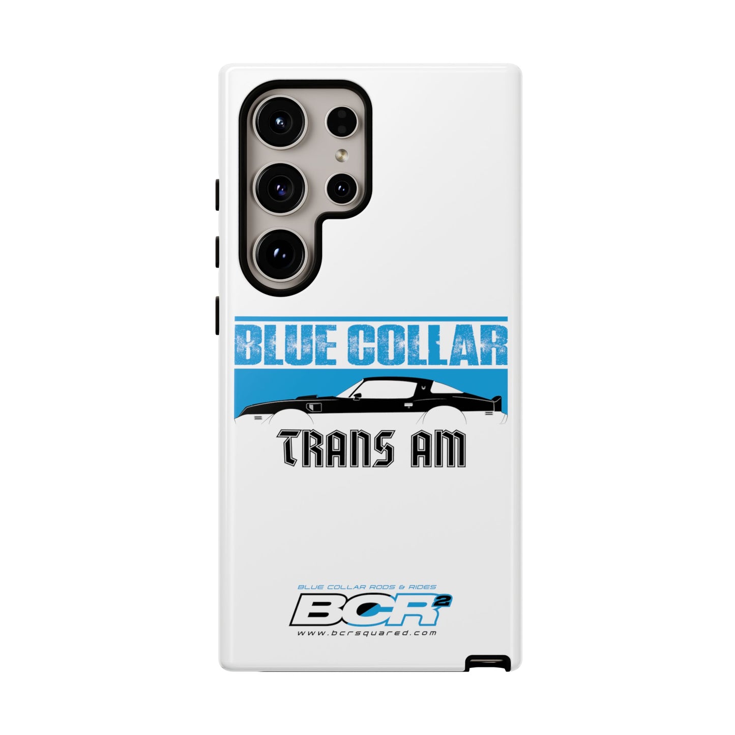 Blue Collar Trans Am White Phone Case