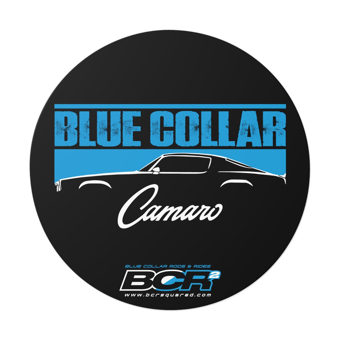 Blue Collar 2nd Gen Camaro Vinyl Stickers