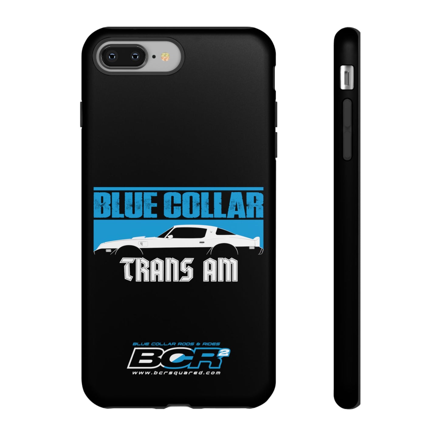 Blue Collar Black Phone Case