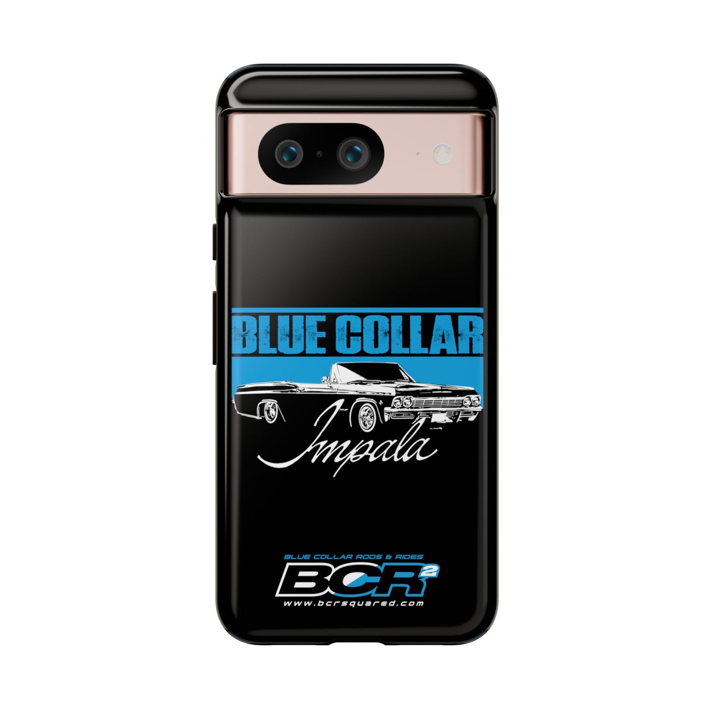 Blue Collar Impala Black Phone Cases