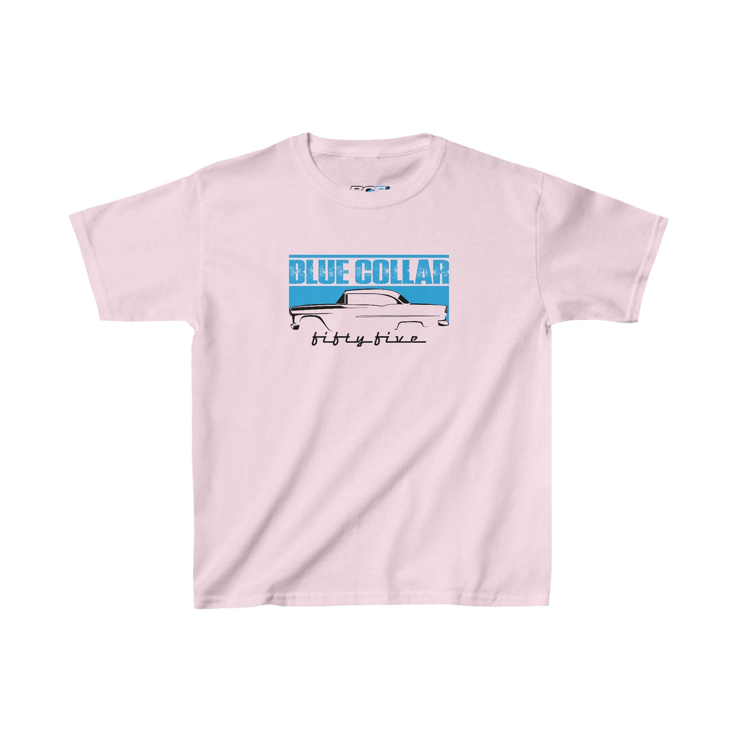 Blue Collar Fifty Five Kids Tee