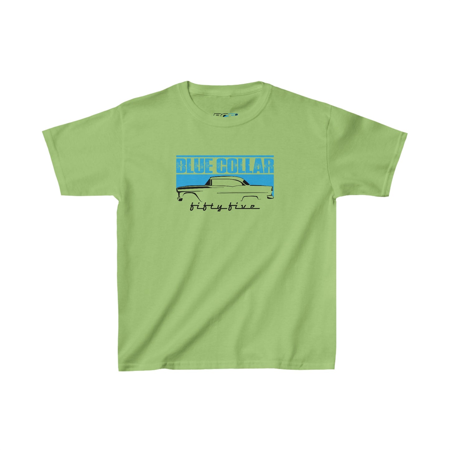 Blue Collar Fifty Five Kids Tee