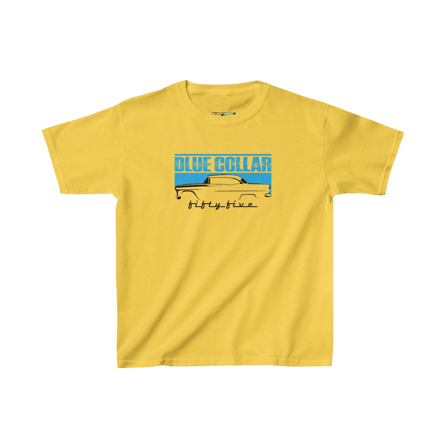 Blue Collar Fifty Five Kids Tee