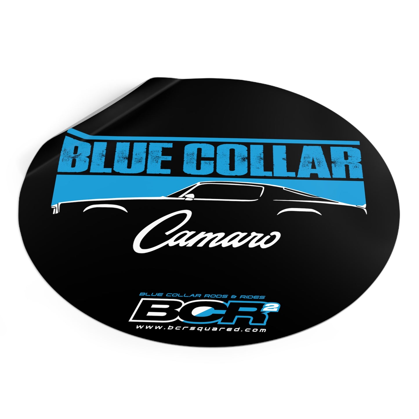 Blue Collar 2nd Gen Camaro Vinyl Stickers