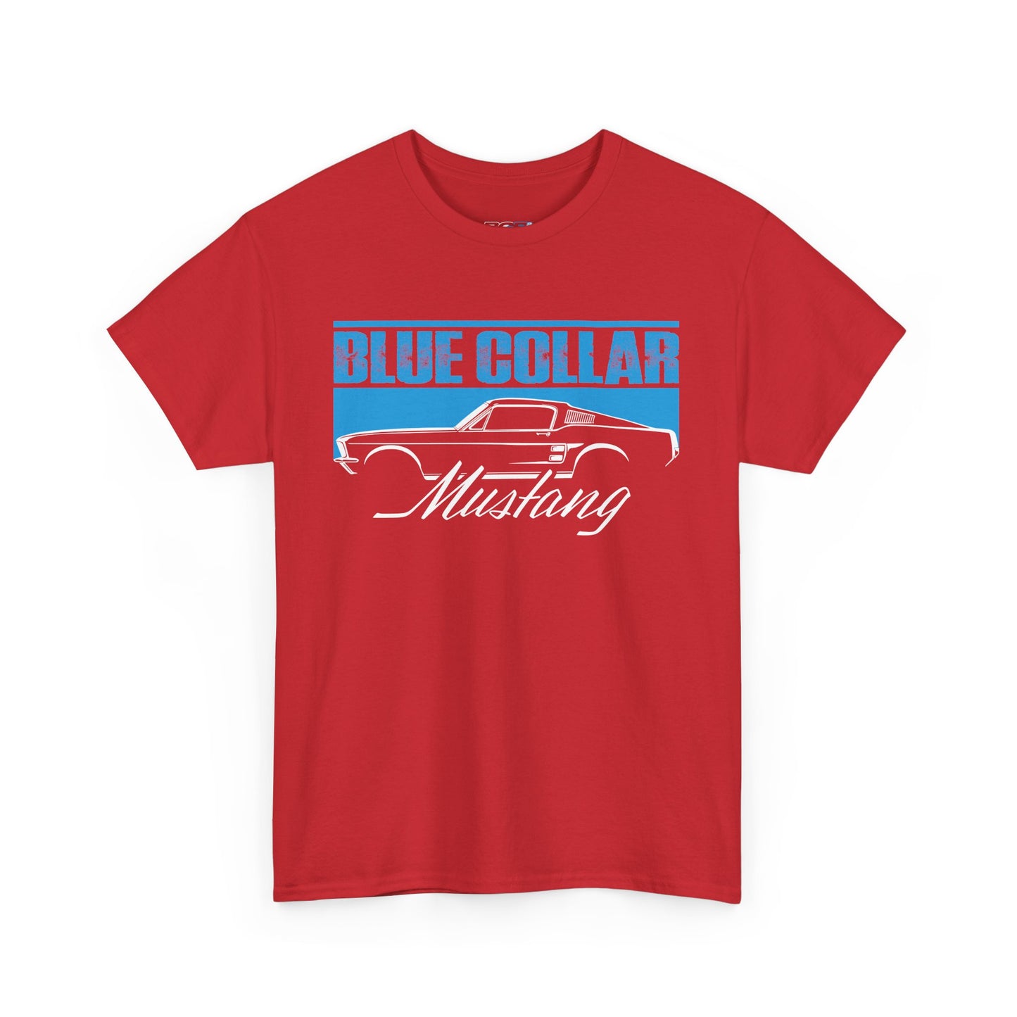 Blue Collar Mustang Tee