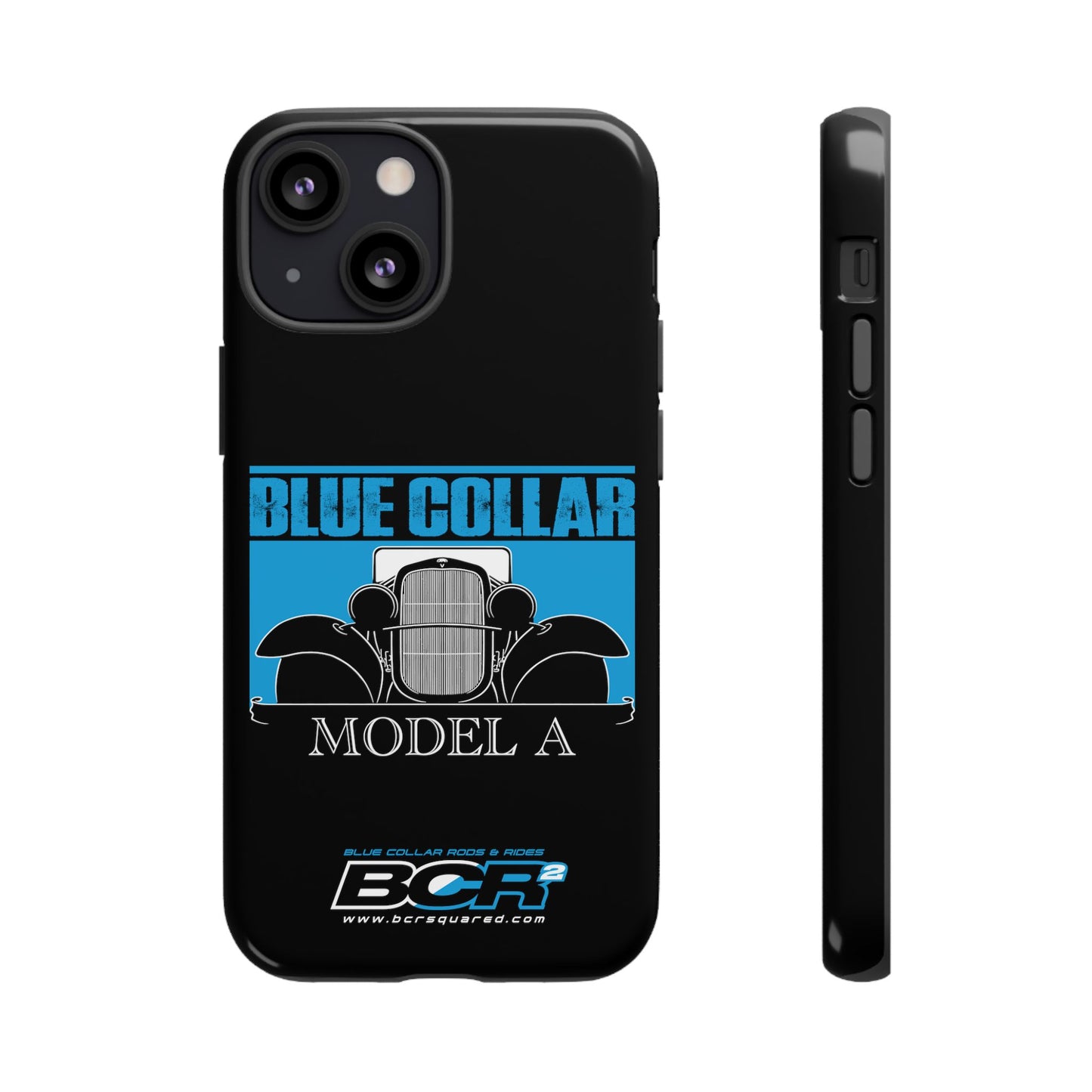 Blue Collar Model A Black Phone Case