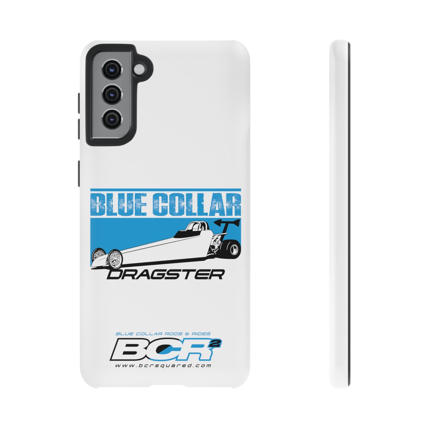 Blue Collar Dragster Phone Cases