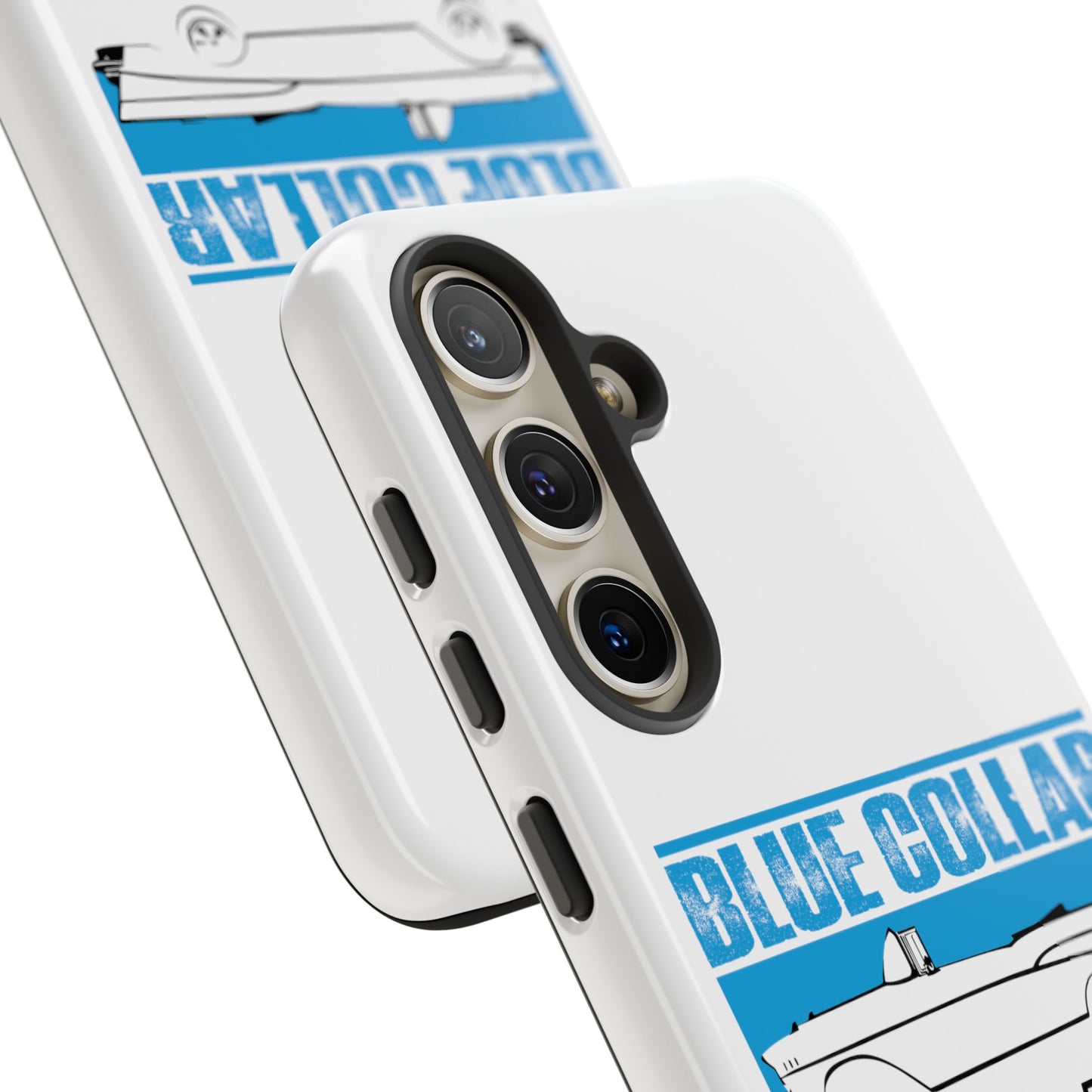 Blue Collar Fifty Seven White Phone Case