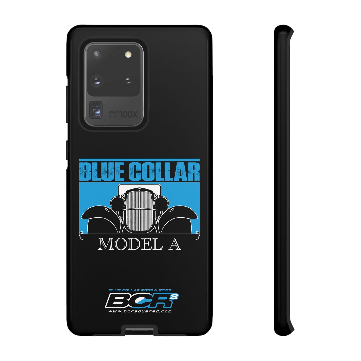 Blue Collar Model A Black Phone Case