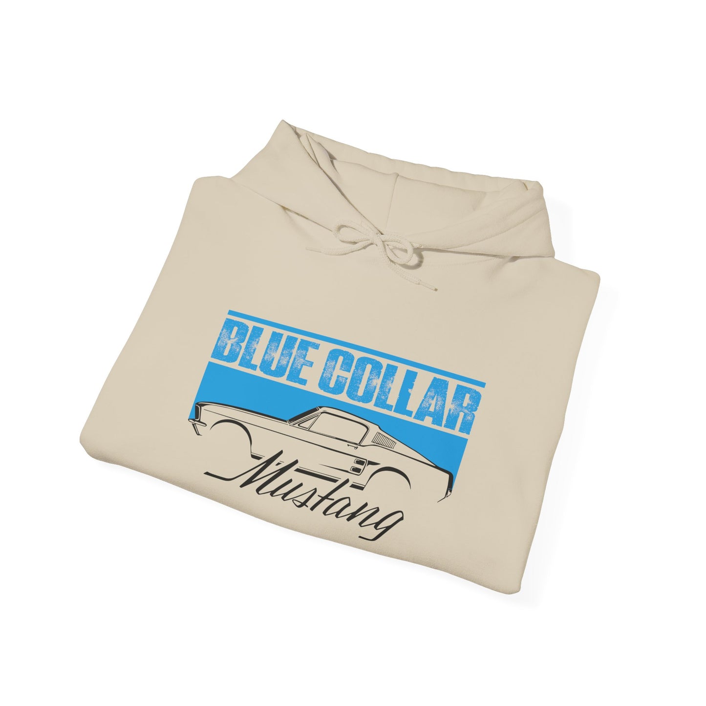 Blue Collar Mustang Hoodie