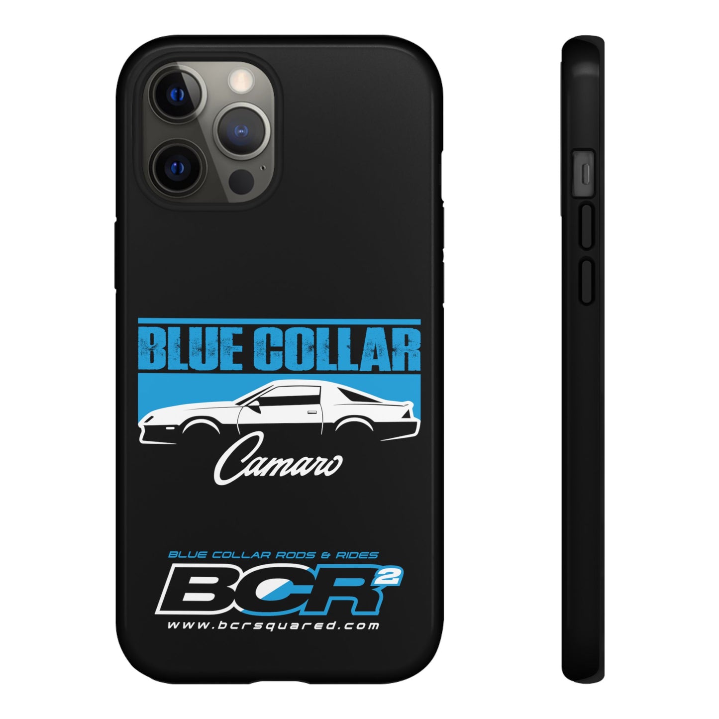 Blue Collar 3rd Gen Camaro Black Phone Cases