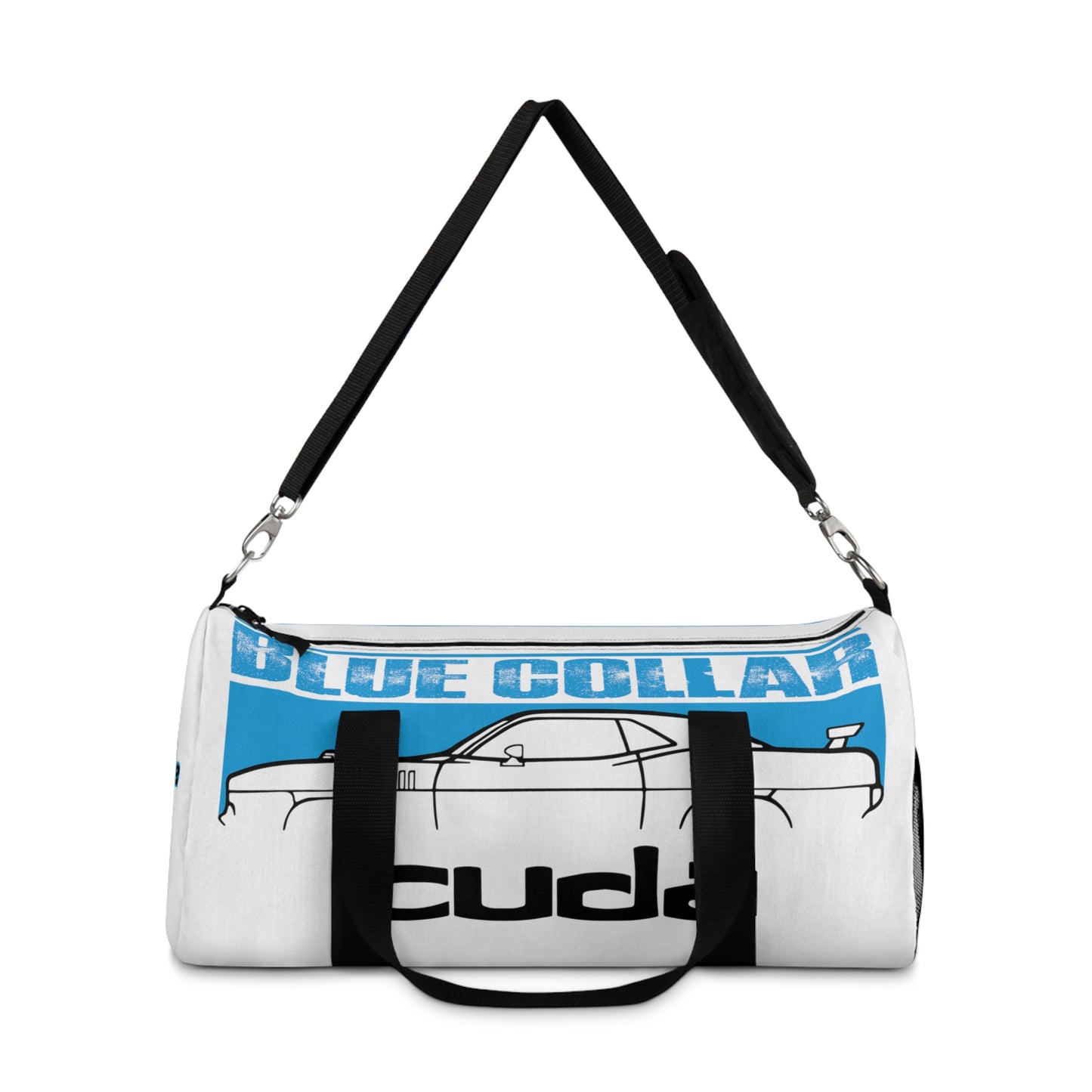 Blue Collar 'Cuda White Duffel Bag