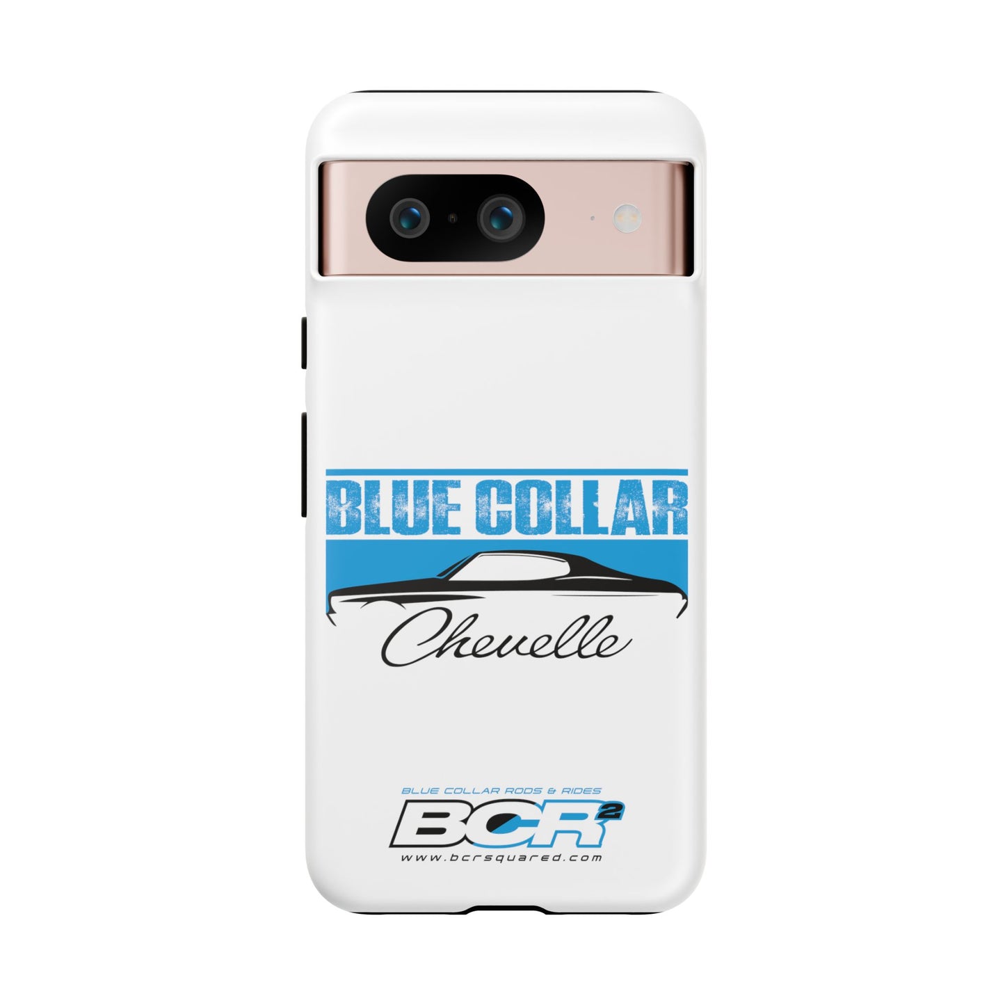 Blue Collar Chevelle White Phone Case