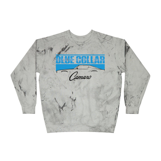 Blue Collar 2nd Gen Camaro Color Blast Crewneck Sweatshirt