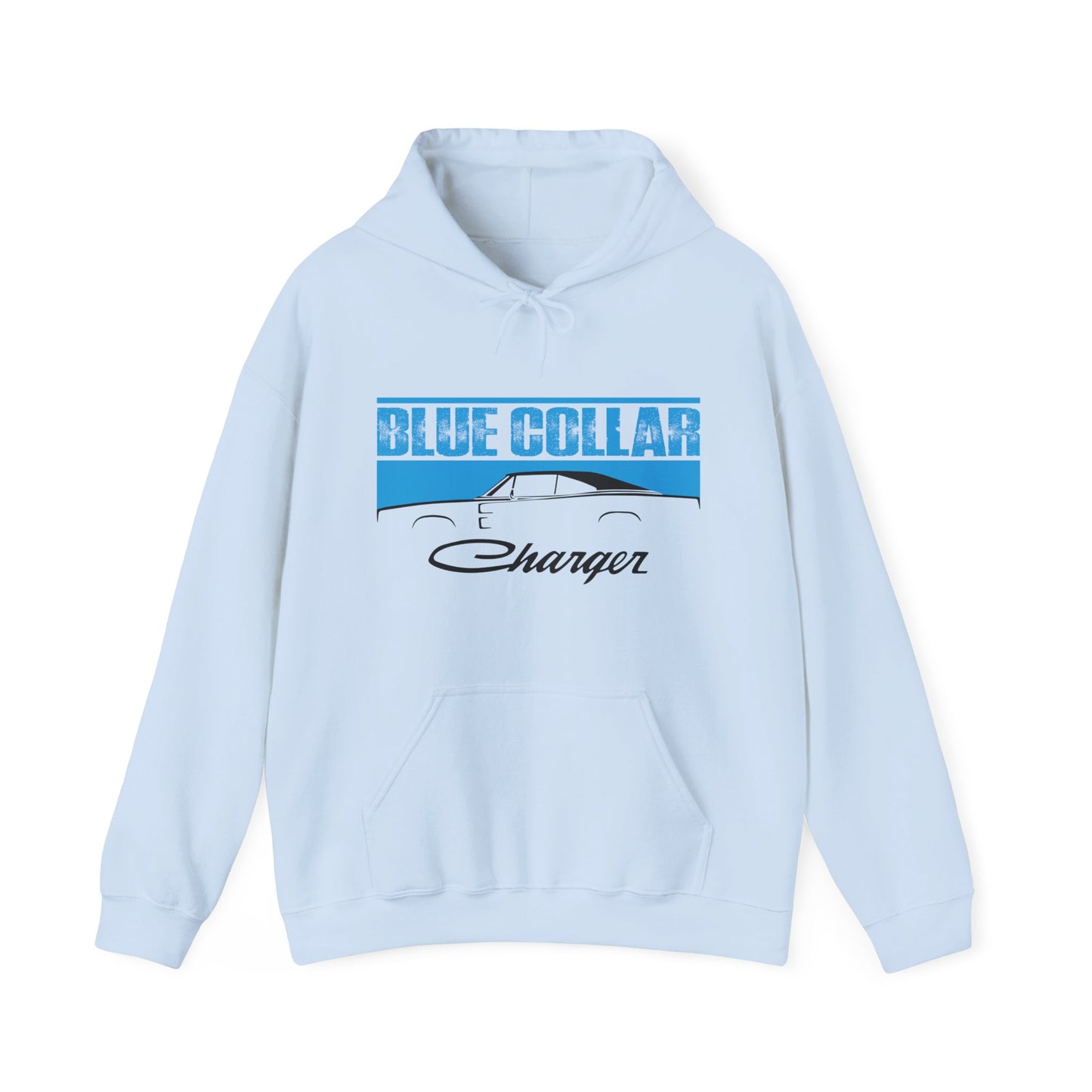 Blue Collar Charger Hoodie