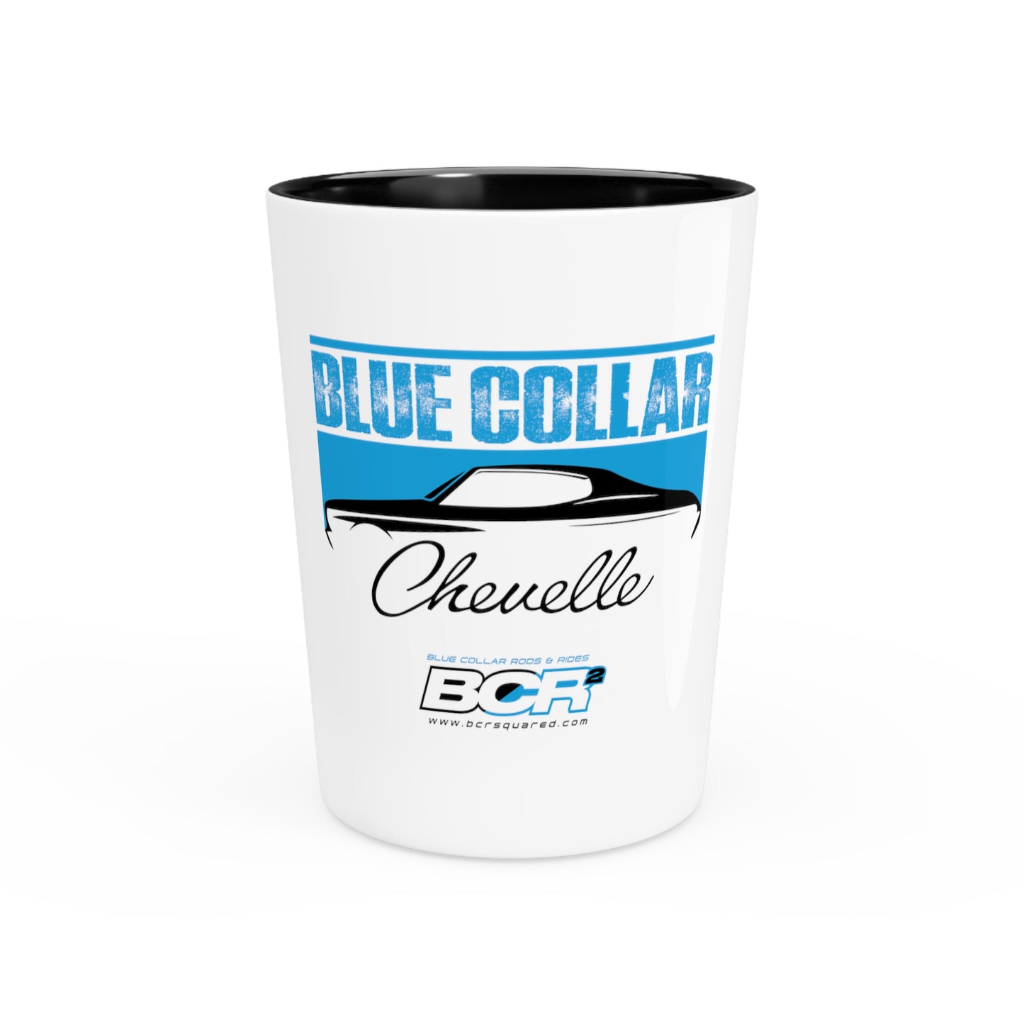 Blue Collar Chevelle Shot Glass