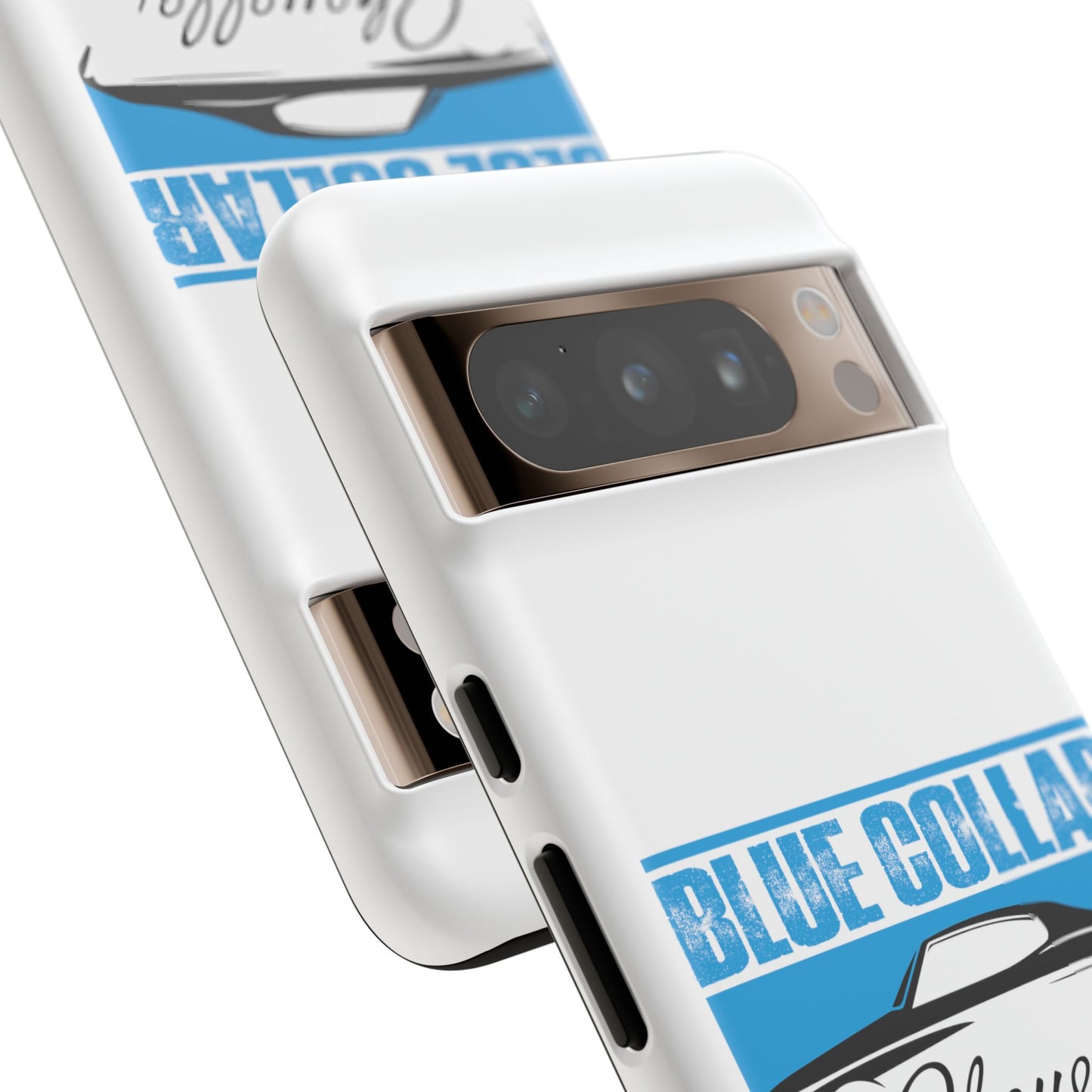 Blue Collar Chevelle White Phone Case