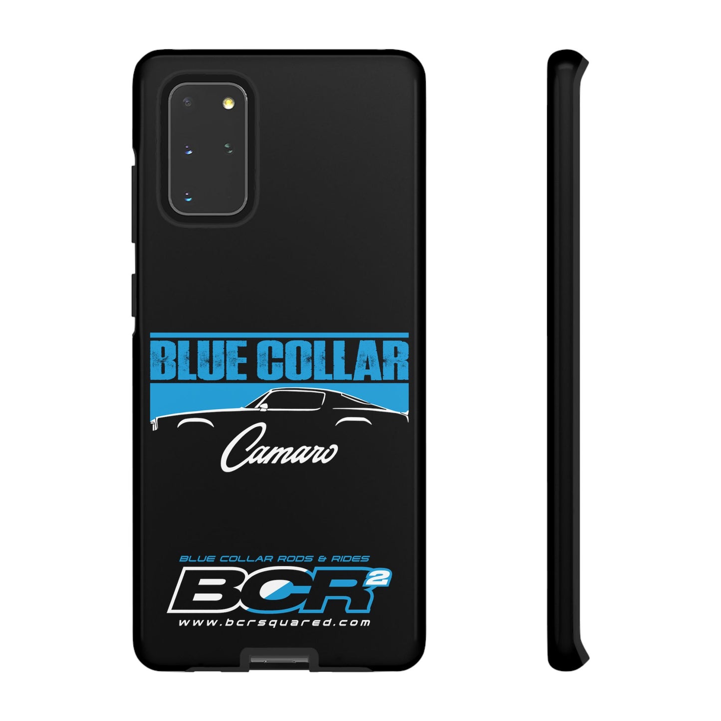 Blue Collar 2nd Gen Camaro Black Phone Cases