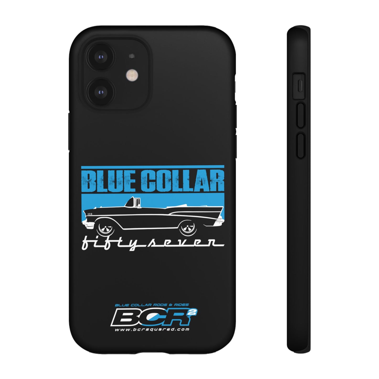 Blue Collar Fifty Seven Black Phone Case