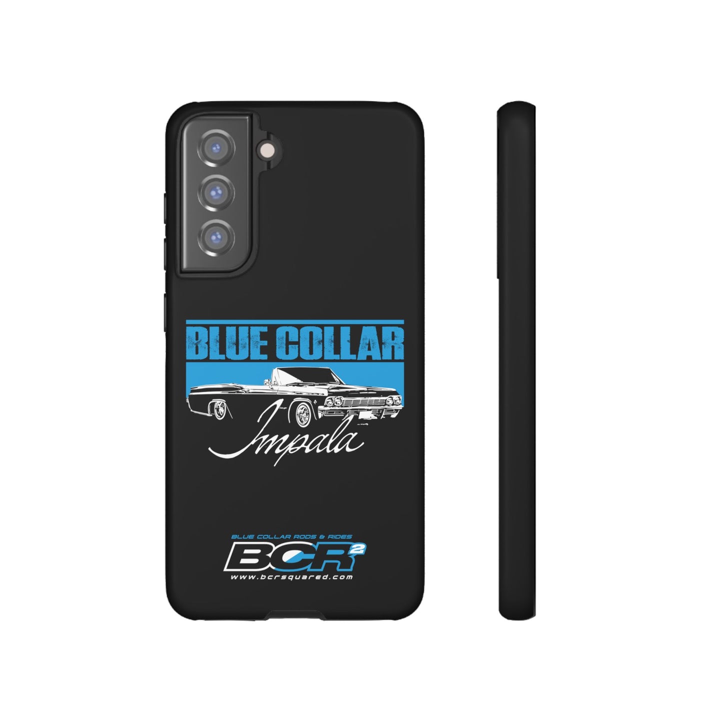 Blue Collar Impala Black Phone Cases