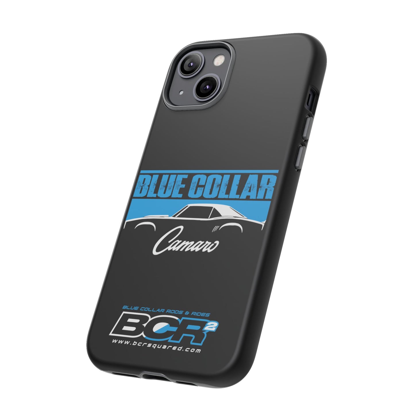 Blue Collar 1st Gen Camaro Black Phone Cases