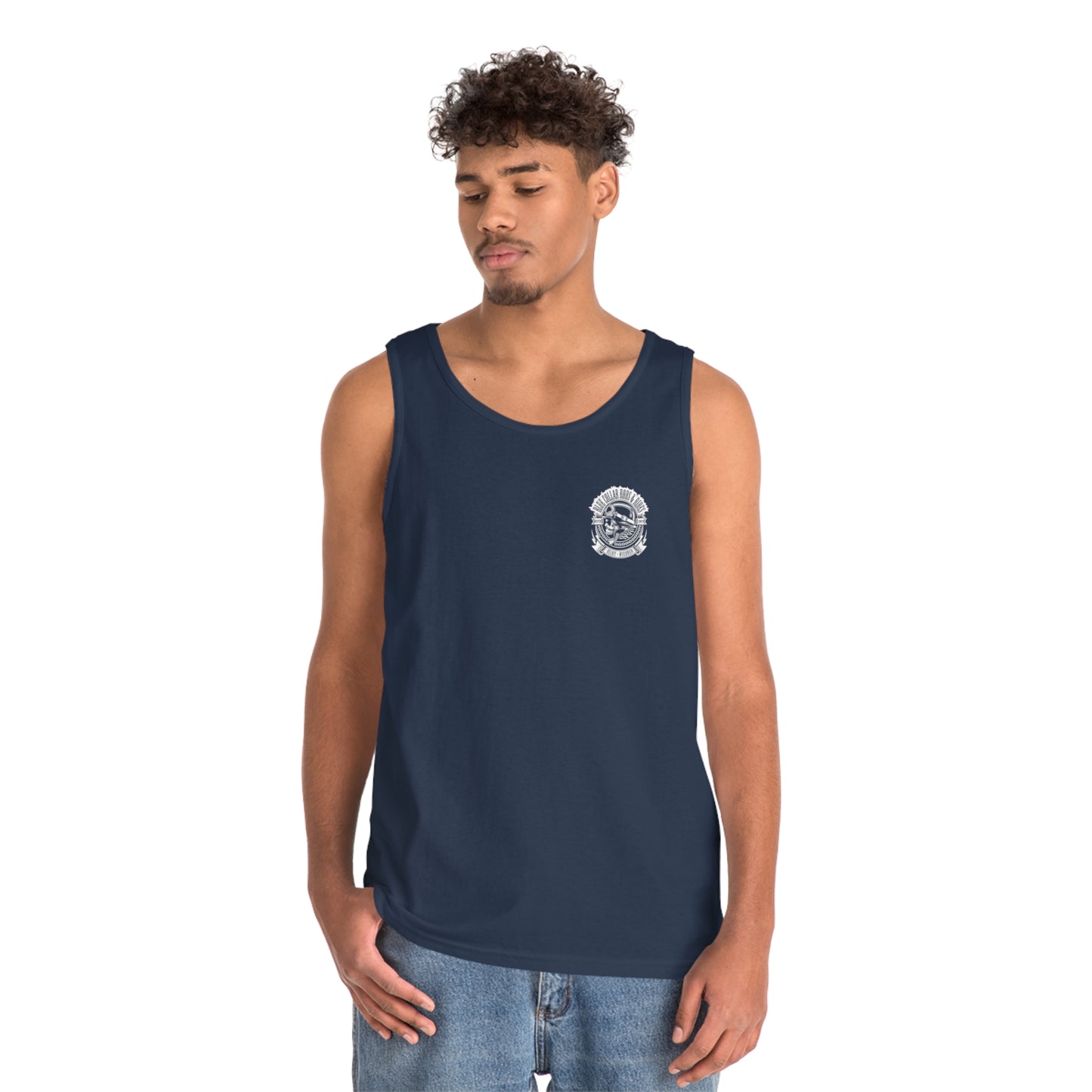 Blue Collar Skull 1 Men's Tank Top